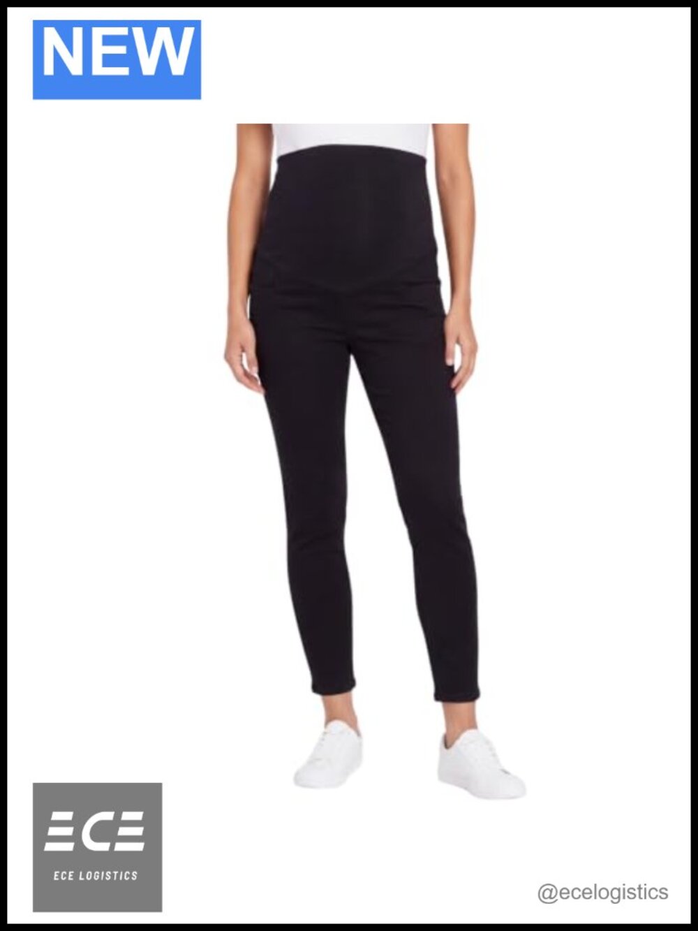 Motherhood Maternity Petite Super Stretch Secret Fit Skinny Ankle Jeans